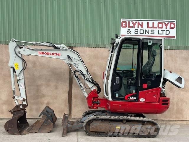 Takeuchi TB 230 Minibagger < 7t