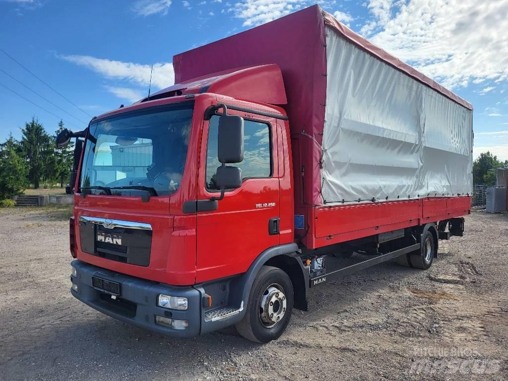 MAN 12.250 TGL Pritsche & Plane