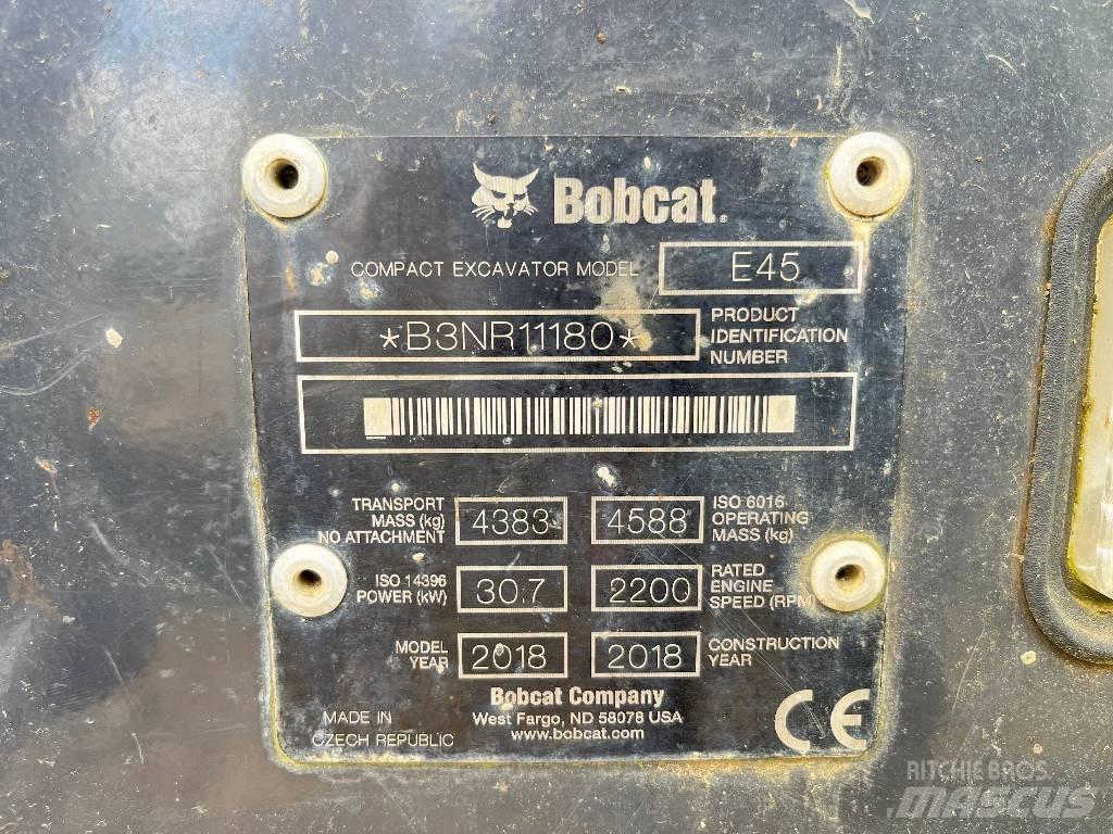 Bobcat E 45 Minibagger < 7t