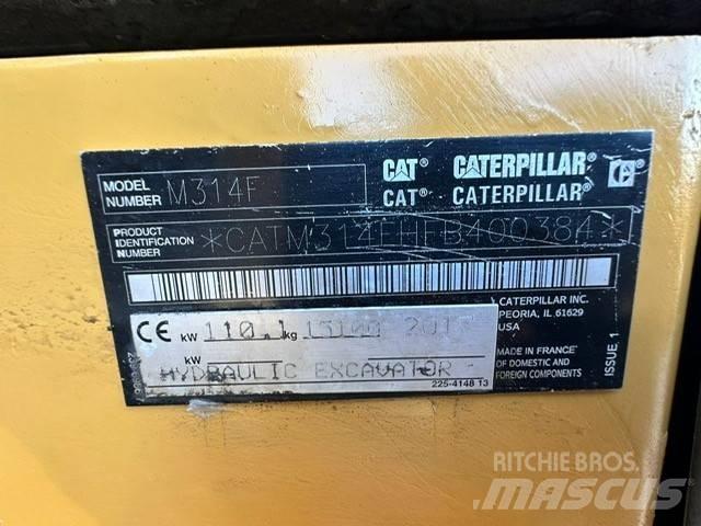 CAT M 314 F Mobilbagger