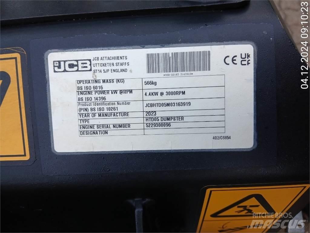 JCB HTD5 mit Tritt Minidumper