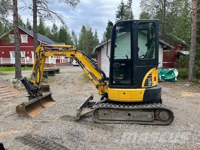Komatsu PC26MR-3 Minibagger < 7t