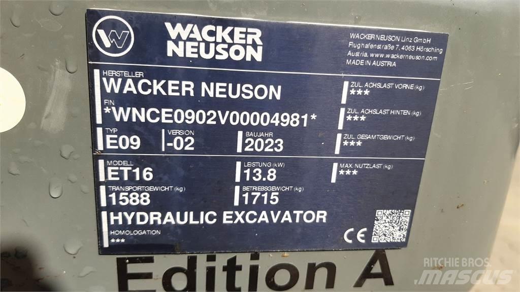 Wacker Neuson ET16 Raupenbagger