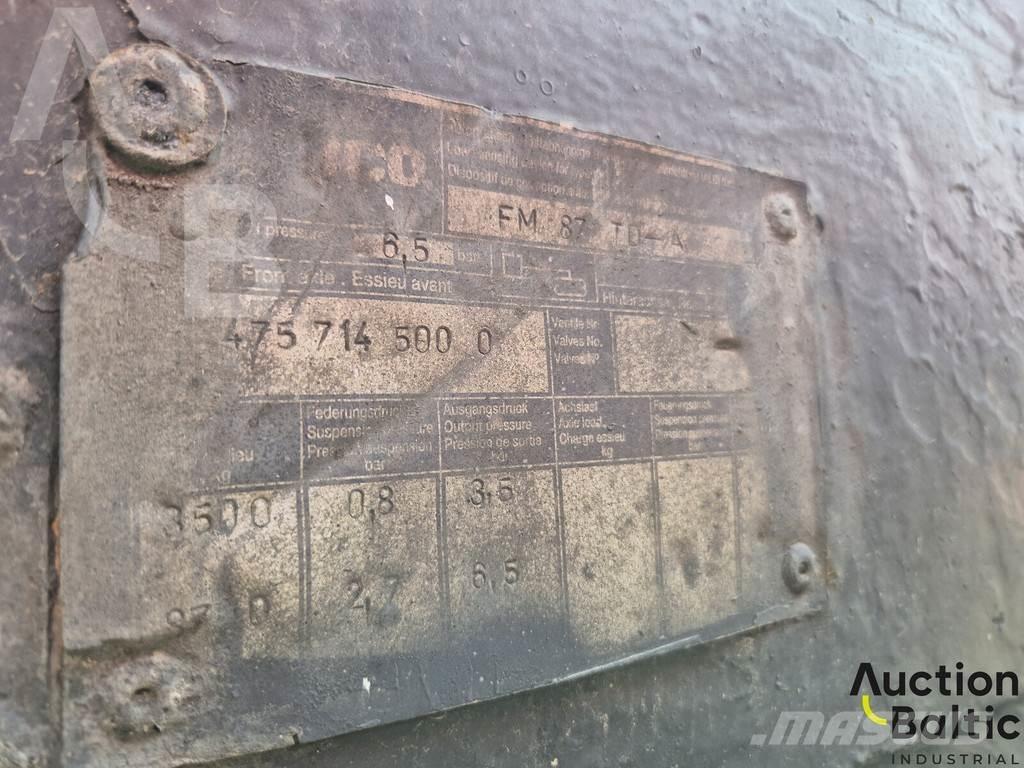Franz Mersh FM 87 Curtainsiderauflieger