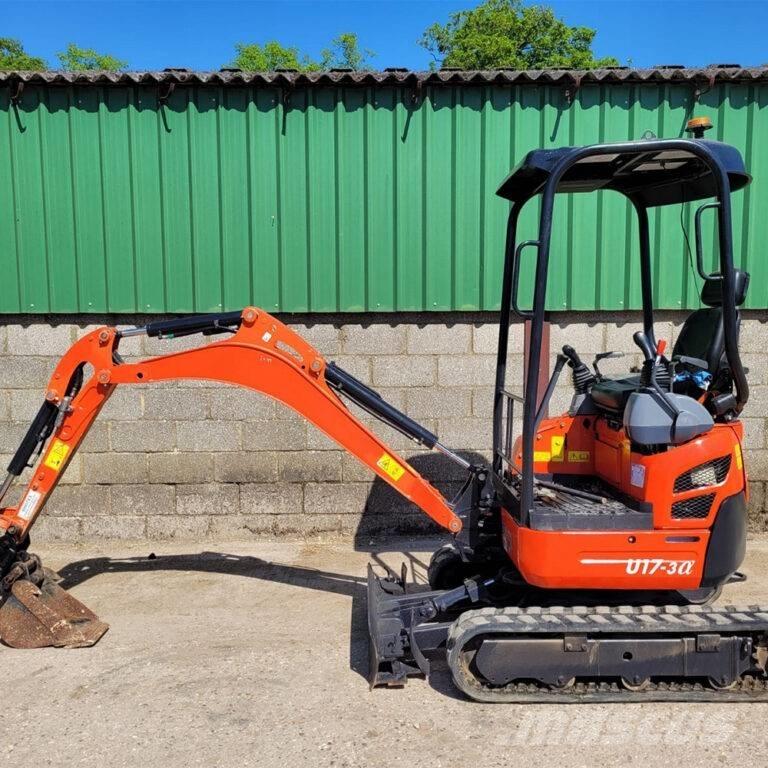 Kubota U17-3a Minibagger < 7t