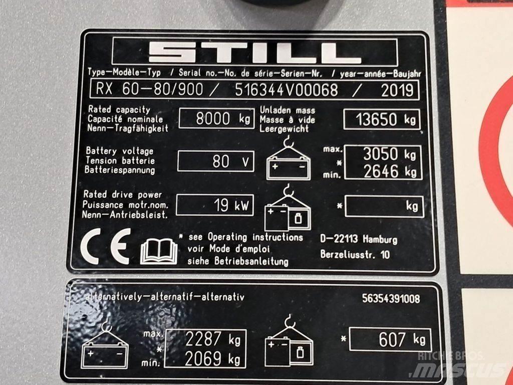 Still RX60-80/900 Elektrostapler