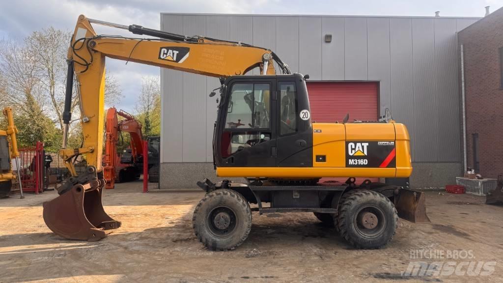CAT M 316 D Mobilbagger