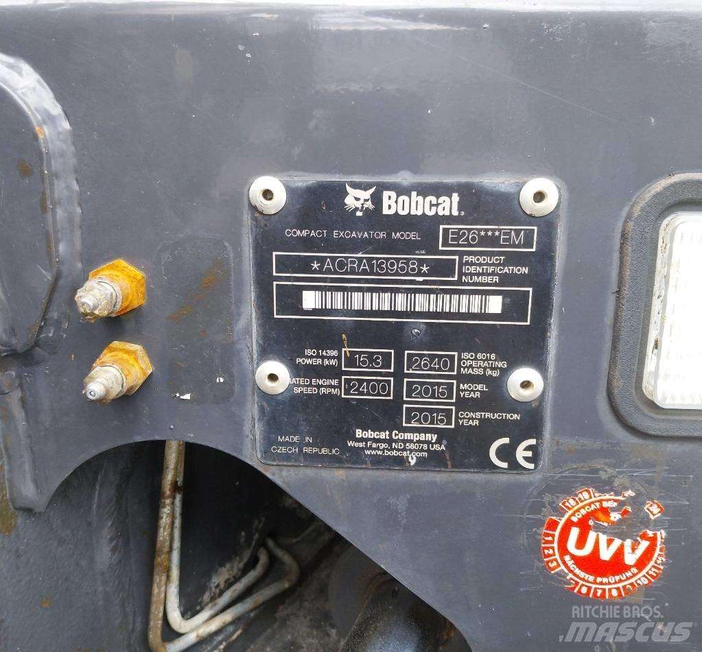 Bobcat E 26 Minibagger < 7t