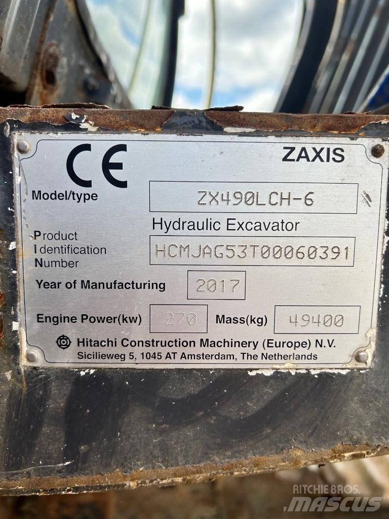 Hitachi 490 LCH-6 Raupenbagger