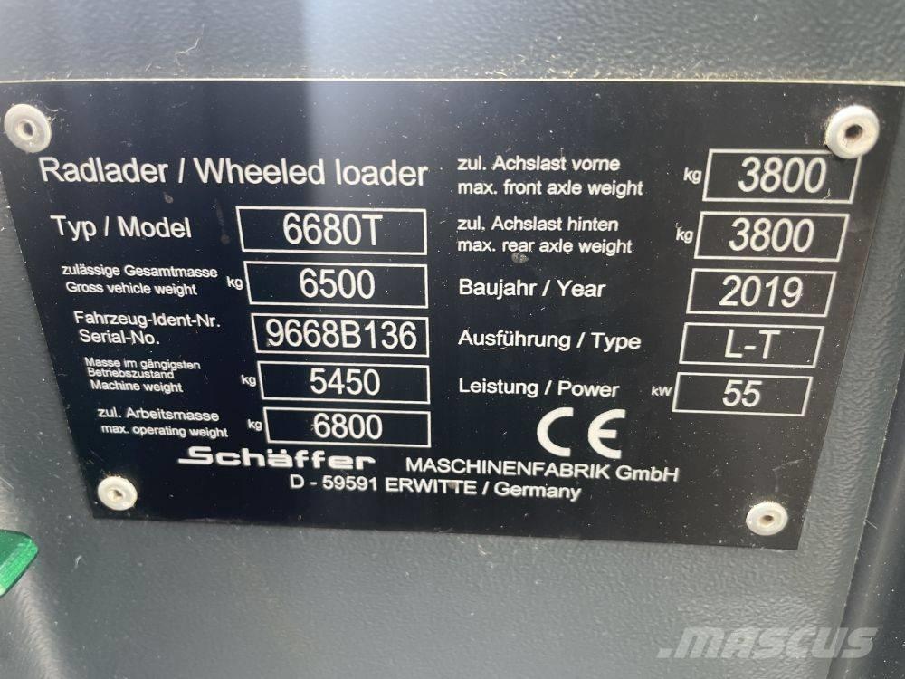 Schäffer 6680T Teleskoplader für Landwirtschaft