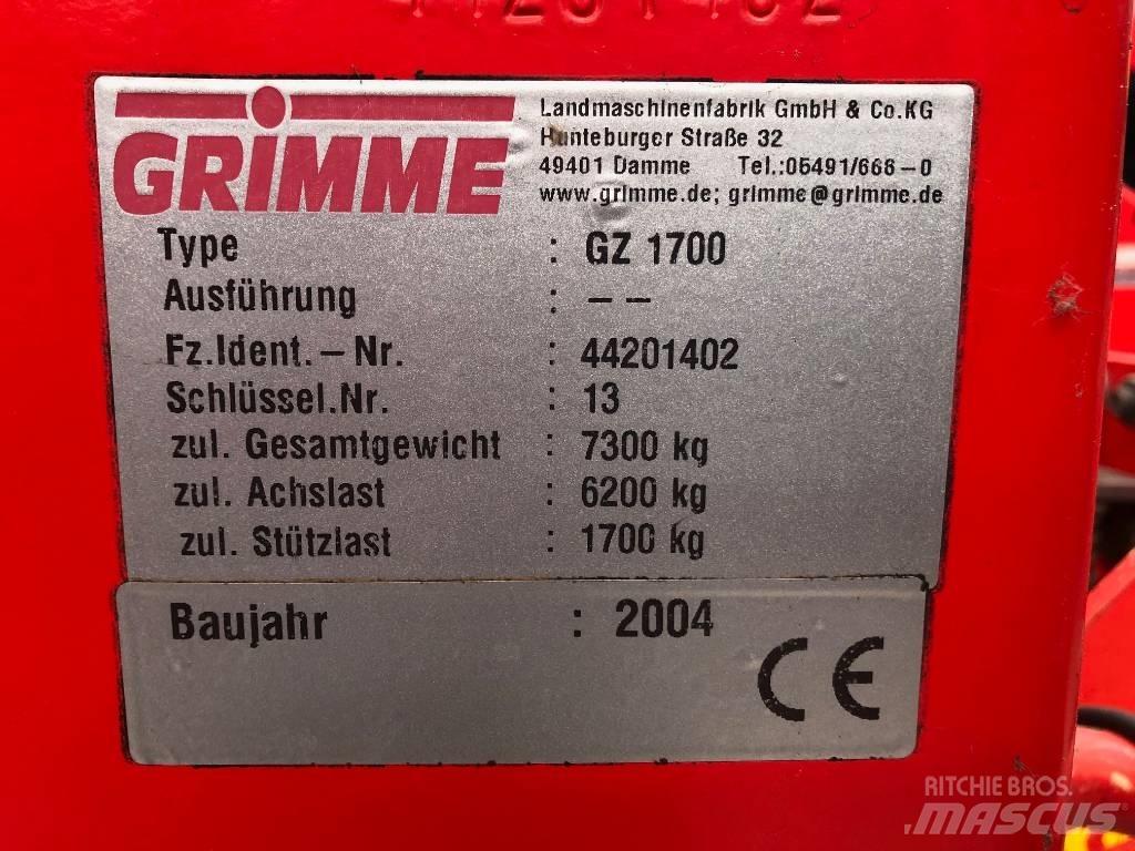 Grimme GZ 1700 Kartoffelvollernter