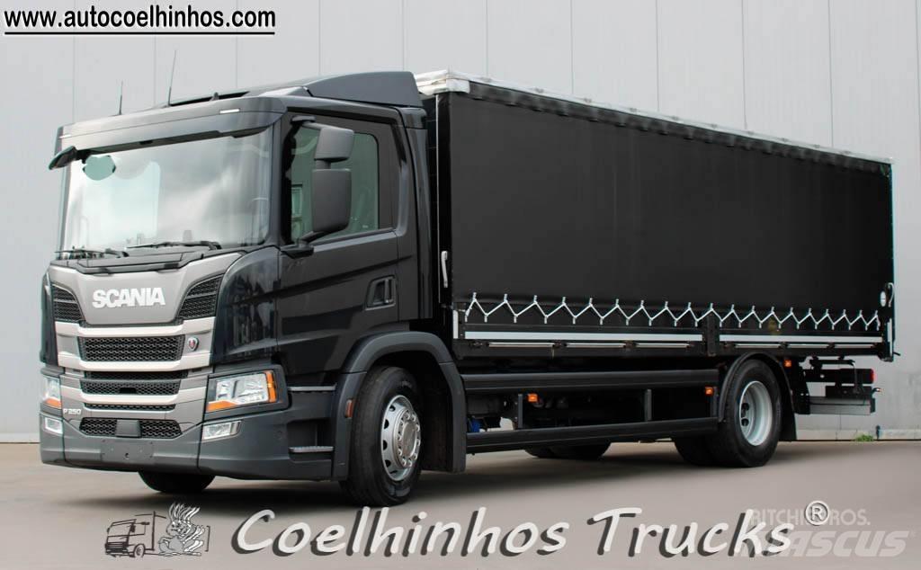Scania P 250 Pritsche & Plane