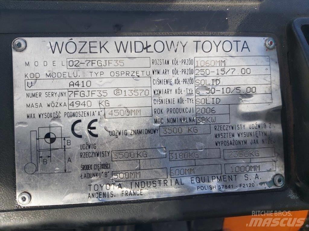 Toyota 7FG35 Gasstapler