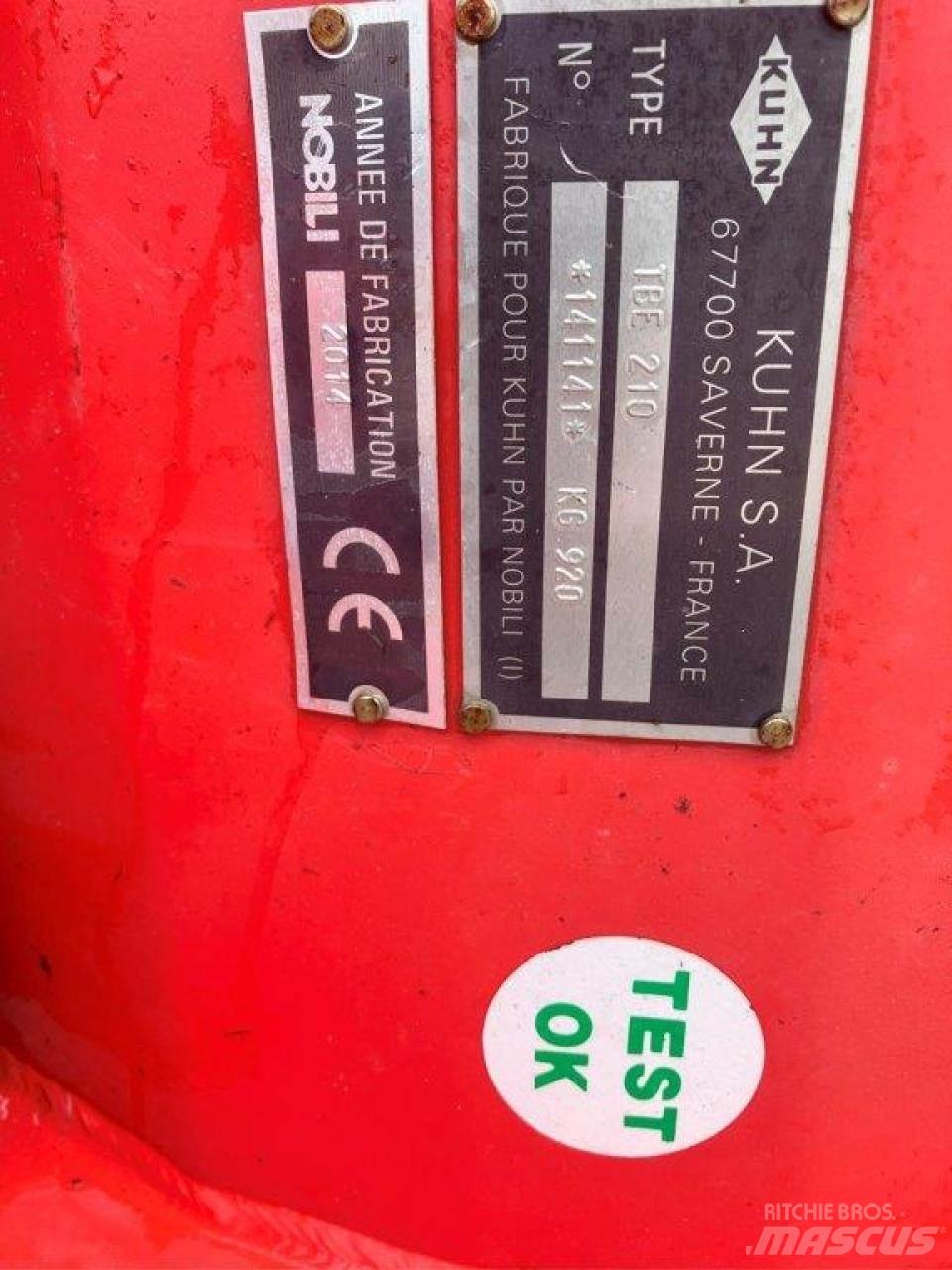Kuhn TBE 210 Mulcher