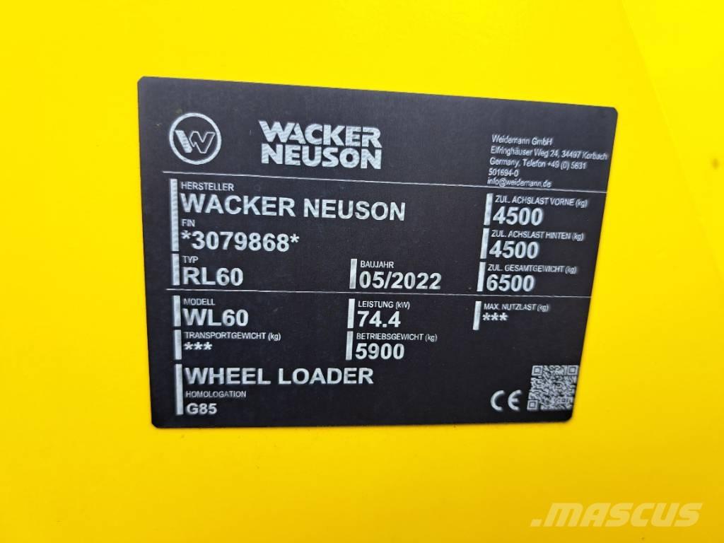 Wacker Neuson WL60 Radlader