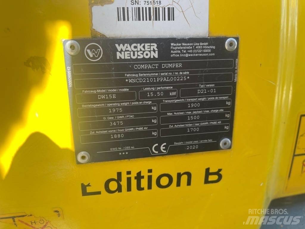 Wacker Neuson DW15e Minidumper