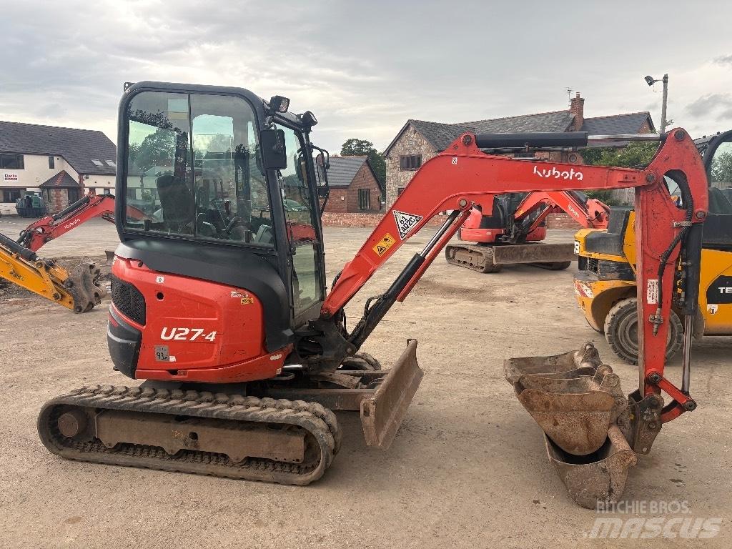 Kubota U 27-4 Minibagger < 7t
