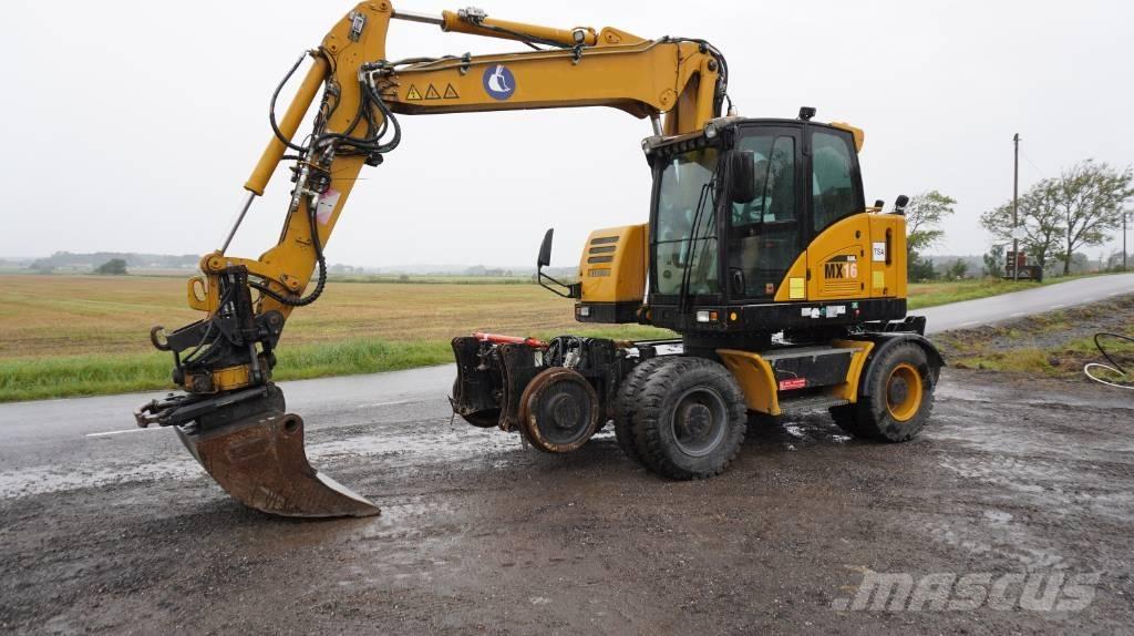 Hydrema MX 16 Rail Mobilbagger