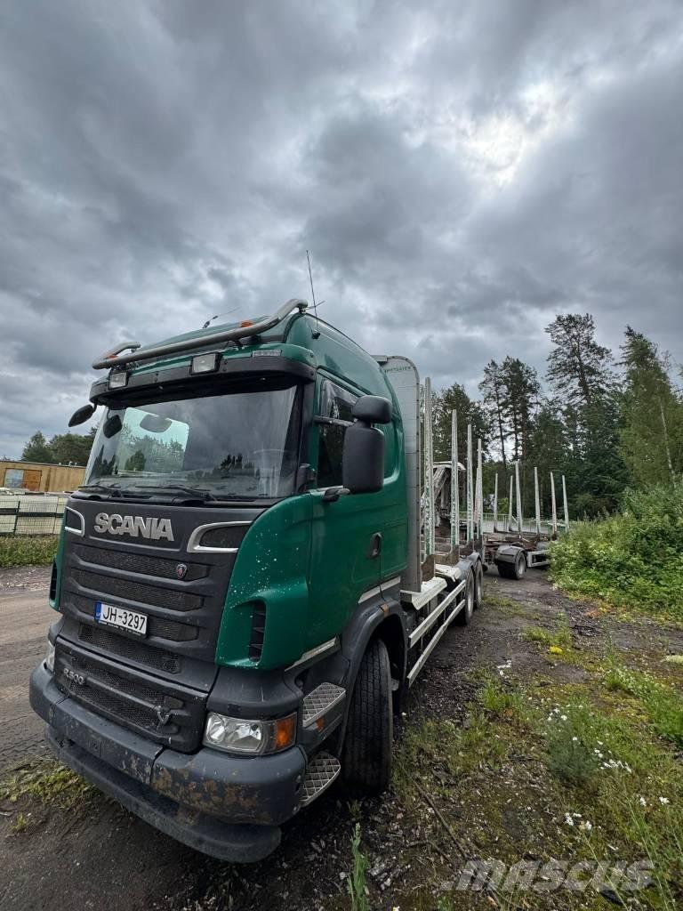 Scania R 500 Holztransporter
