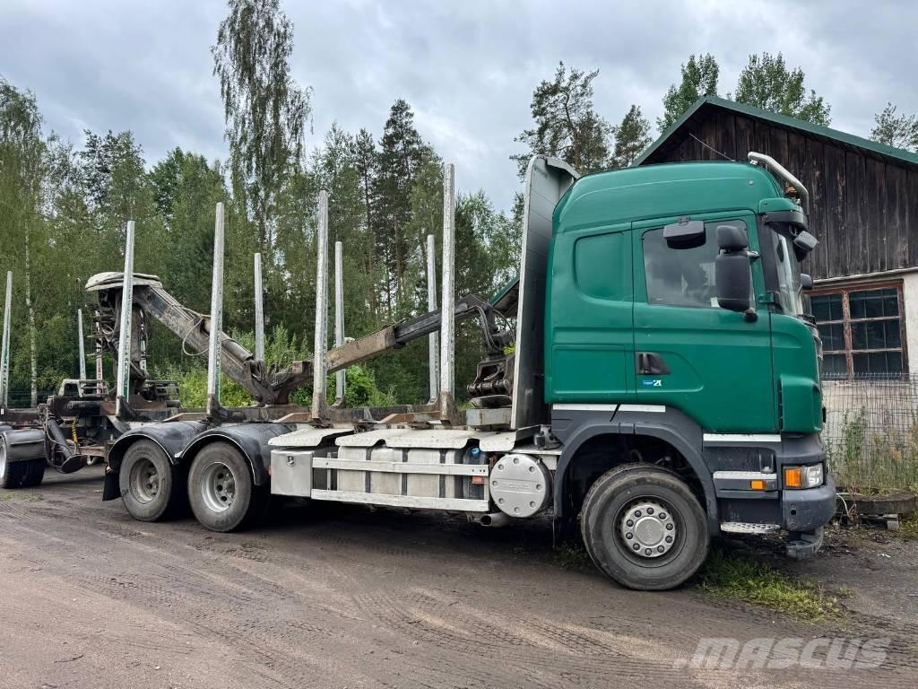Scania R 500 Holztransporter