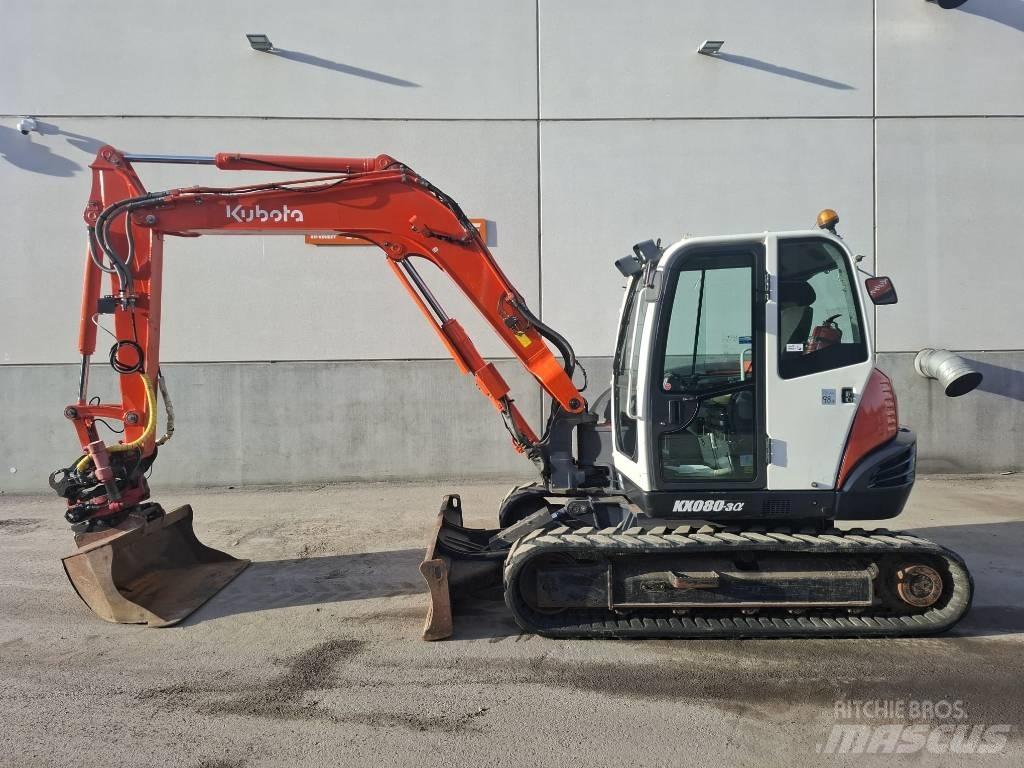 Kubota KX 080-3 Midibagger  7t - 12t