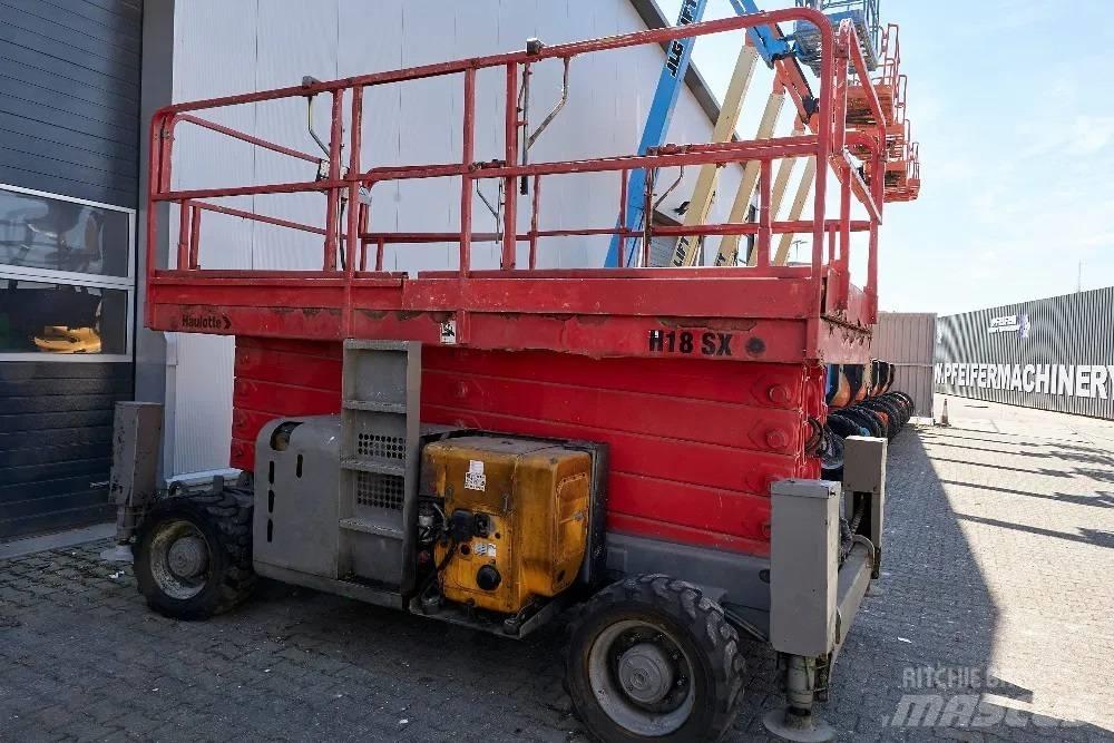 Haulotte H18SX Scheren-Arbeitsbühnen