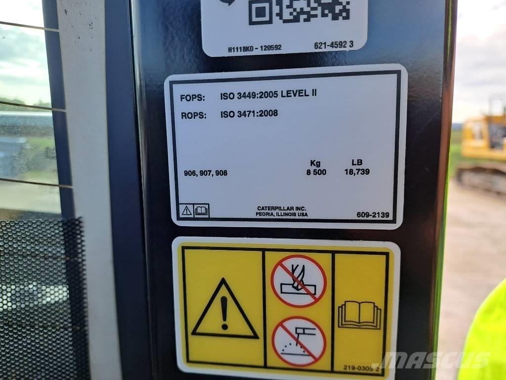 CAT 906 (Bucket + Forks) Radlader