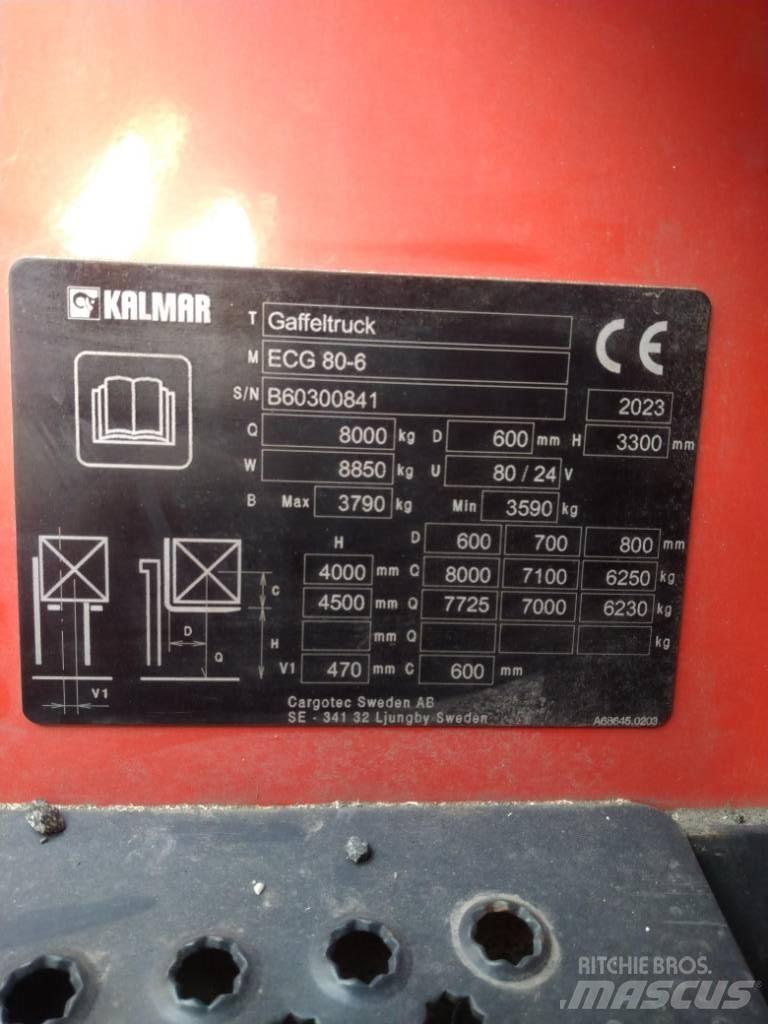 Kalmar ECG80-6 Elektrostapler