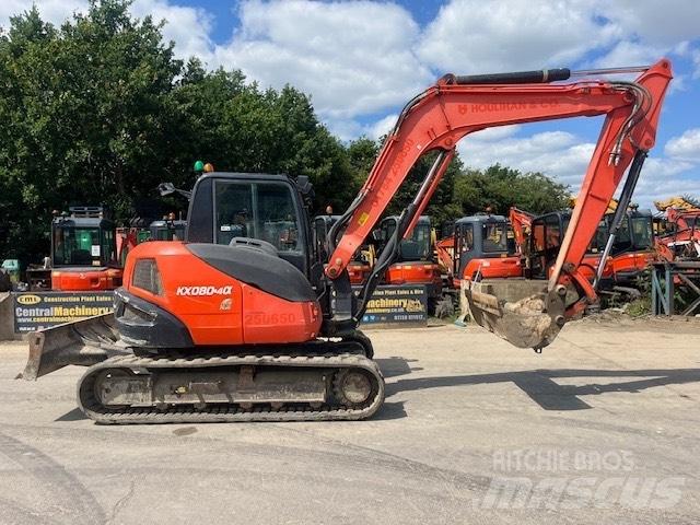 Kubota KX 080-4 Midibagger  7t - 12t