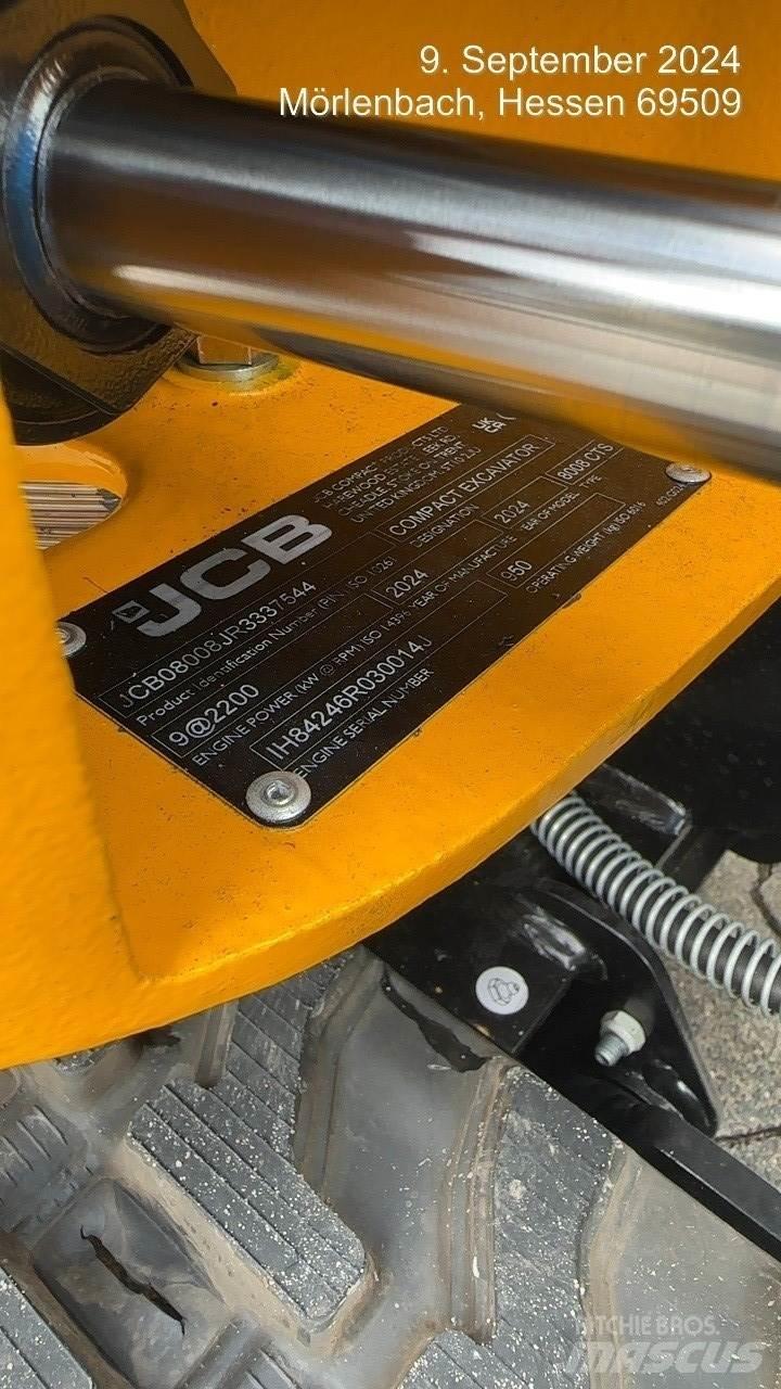 JCB 8008CTS Minibagger < 7t