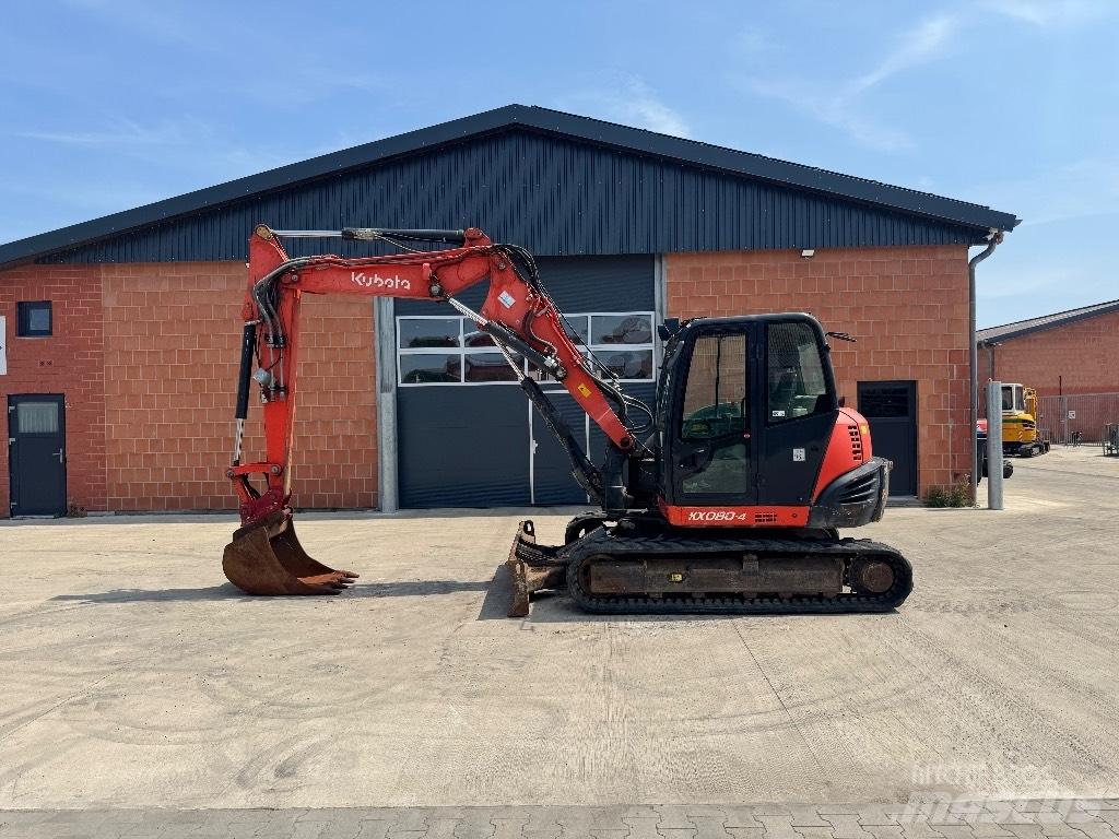 Kubota KX 080-4 Midibagger  7t - 12t