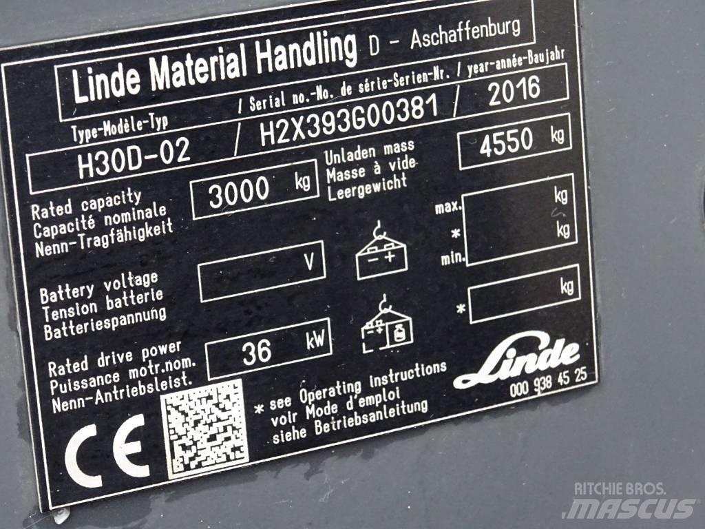 Linde H30D-02 Dieselstapler