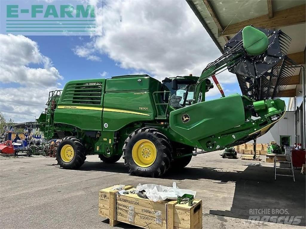 John Deere t670 hm Mähdrescher