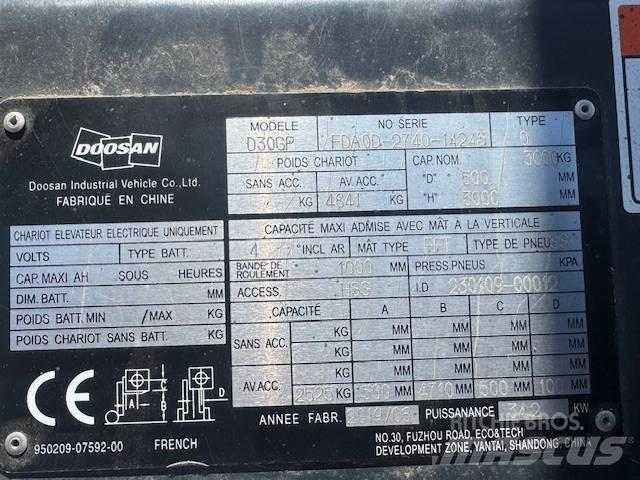 Doosan D30 Plus Dieselstapler