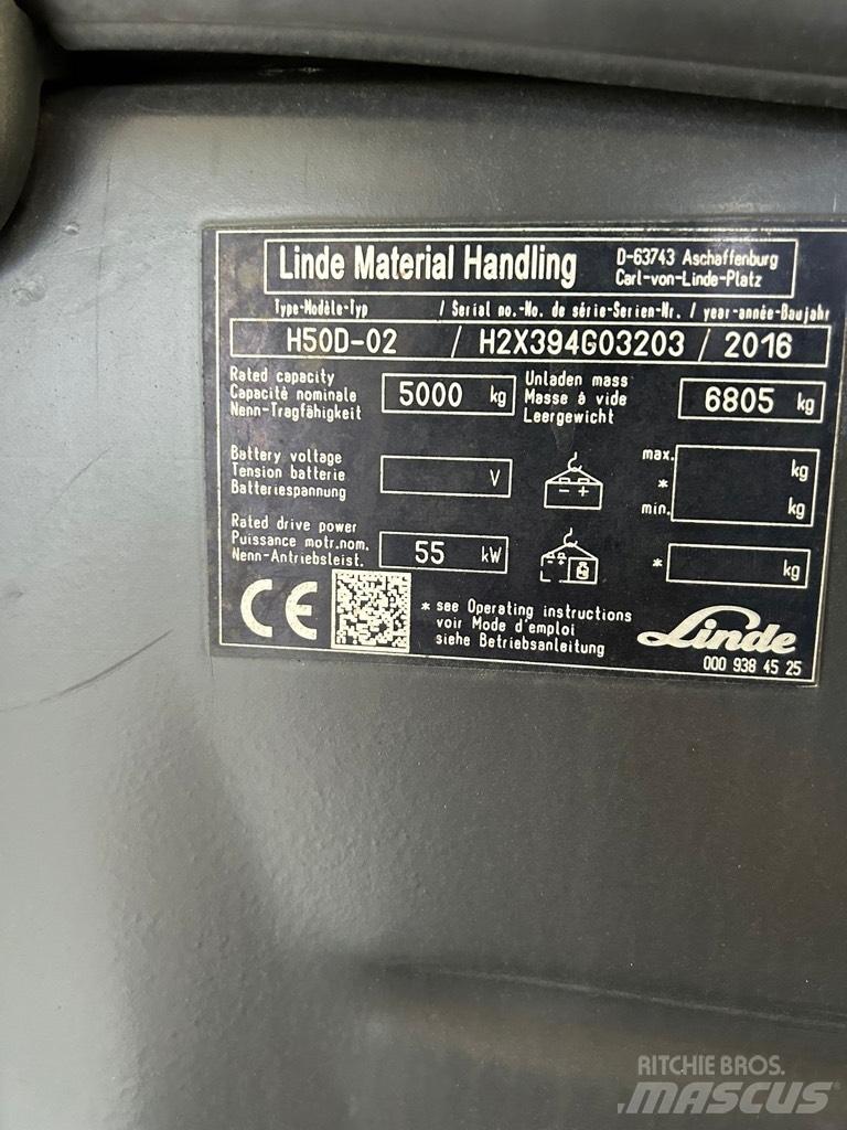 Linde H50D-02 EVO Dieselstapler