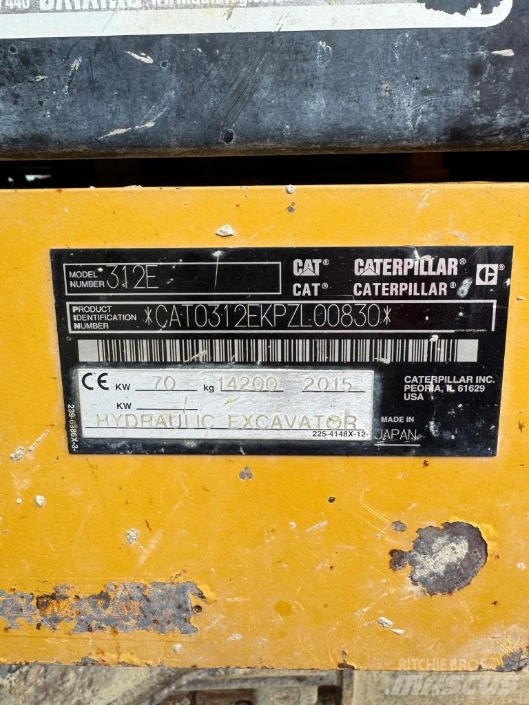 CAT 312 E Raupenbagger