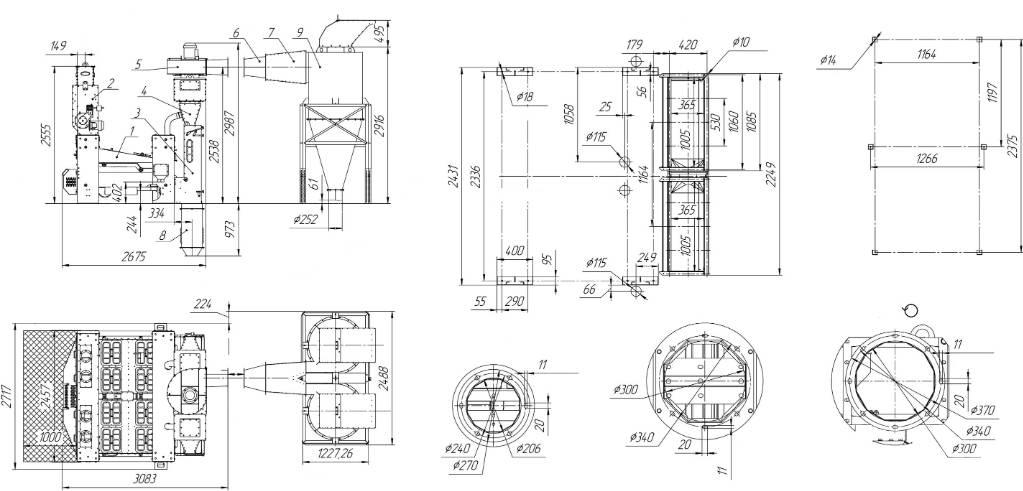  EL GRAIN SVR-30/2 Getreidereinigungsanlagen