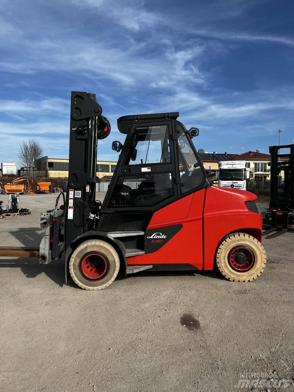 Linde E80/900 Elektrostapler