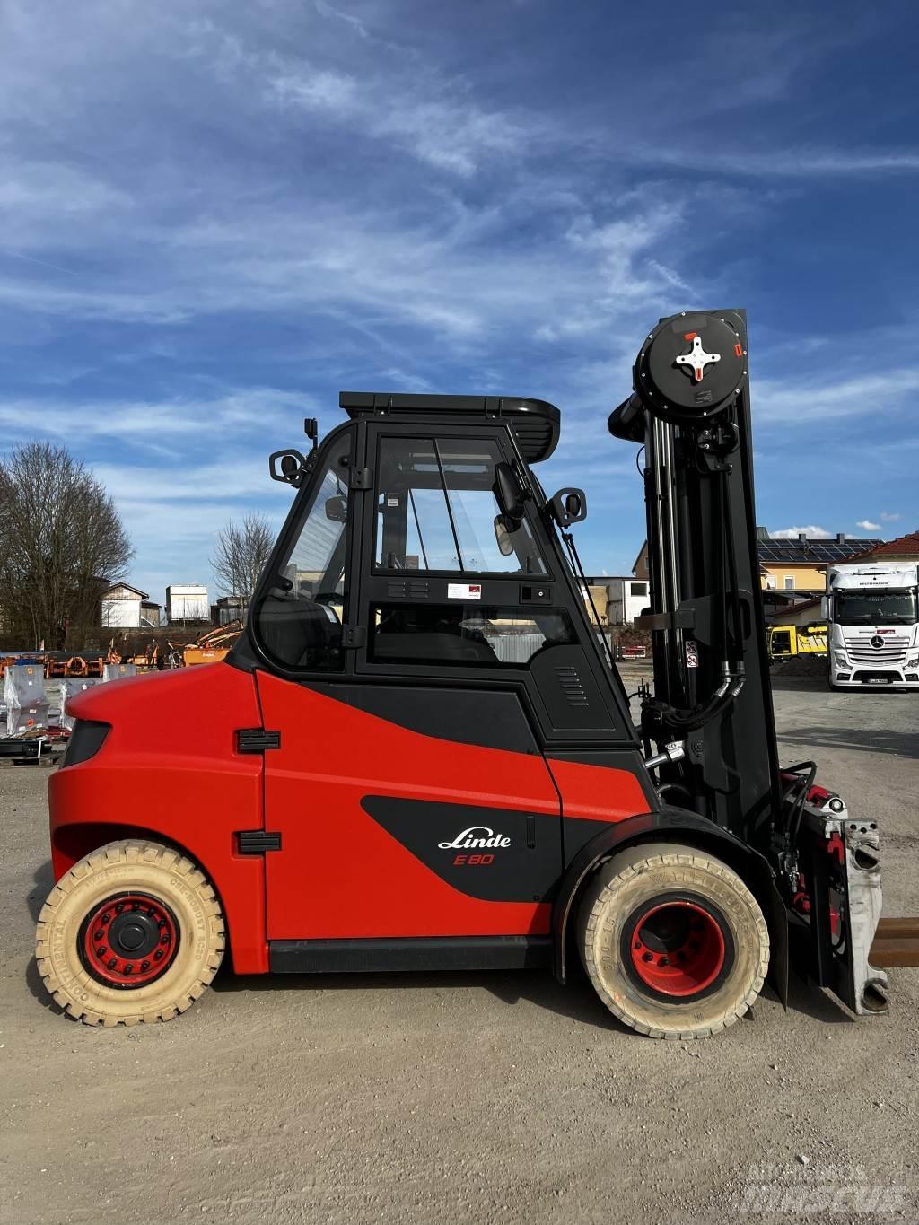 Linde E80/900 Elektrostapler
