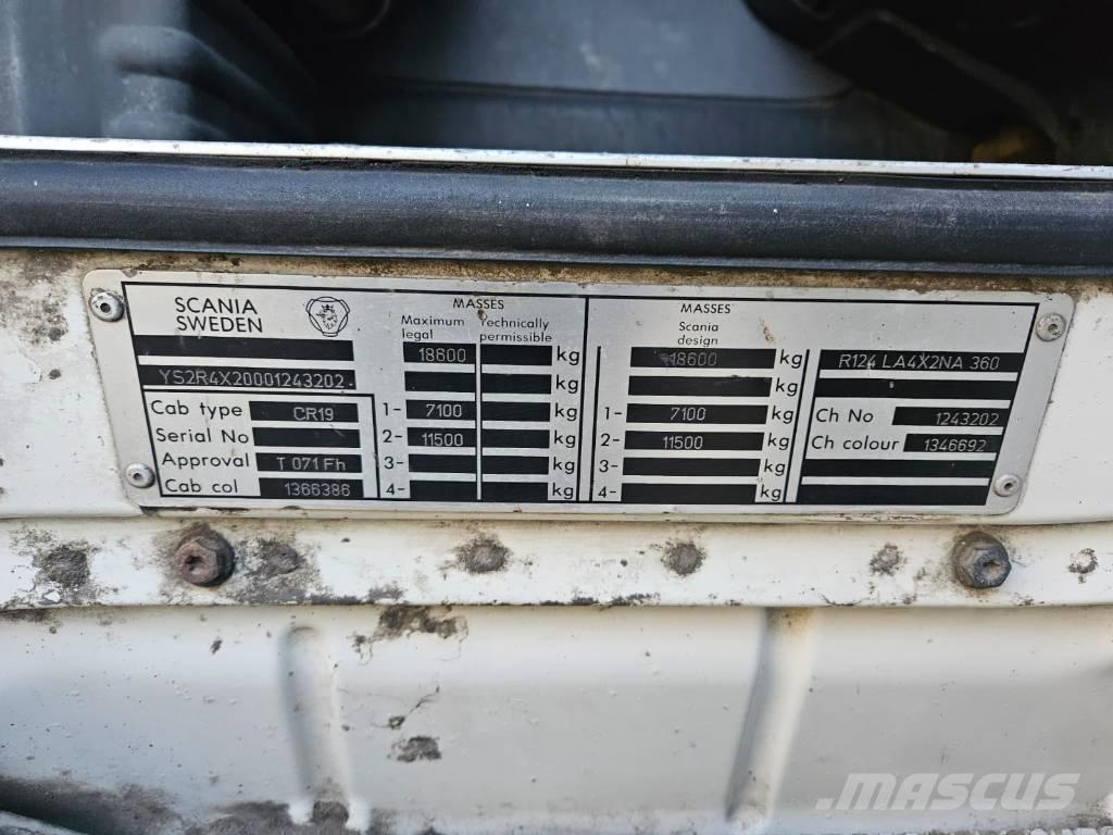 Scania 124 L 360 Sattelzugmaschinen
