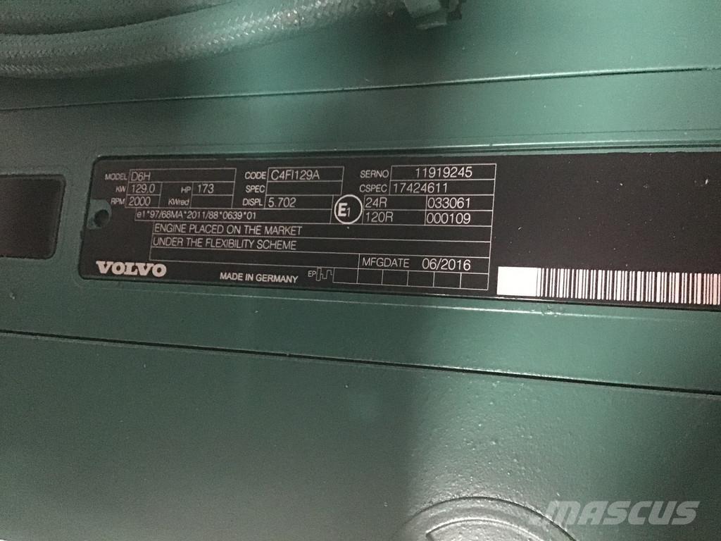 Volvo D6H NEW Motoren