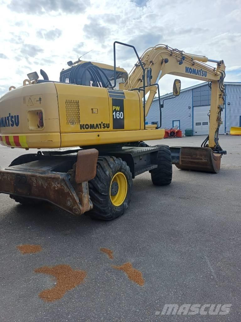 Komatsu PW 160-7-4x4 Mobilbagger