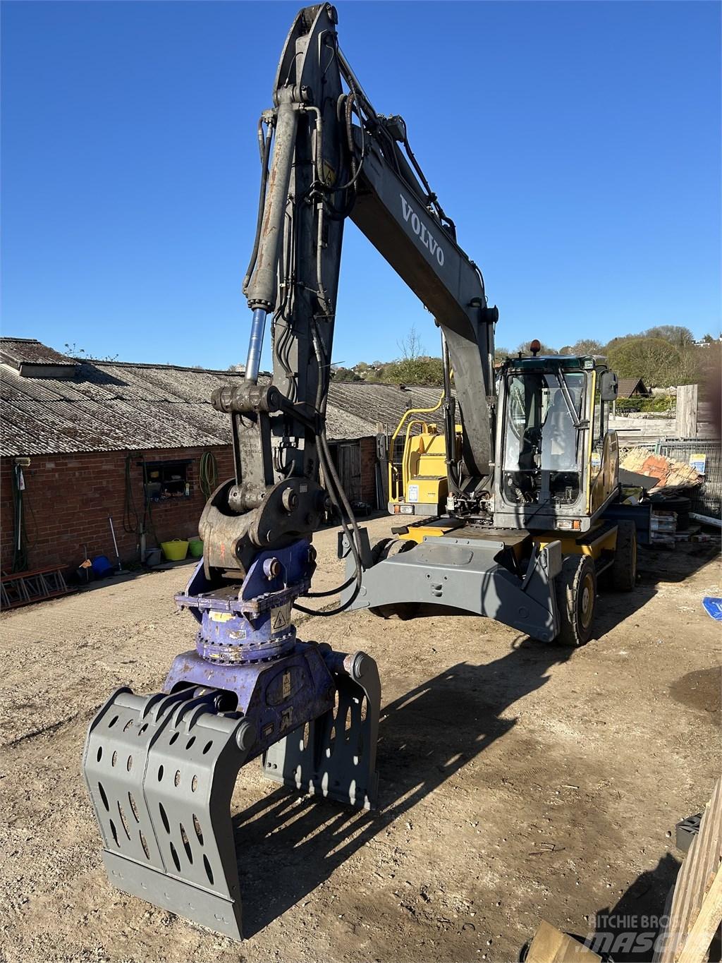  Excavator Volvo Mobilbagger
