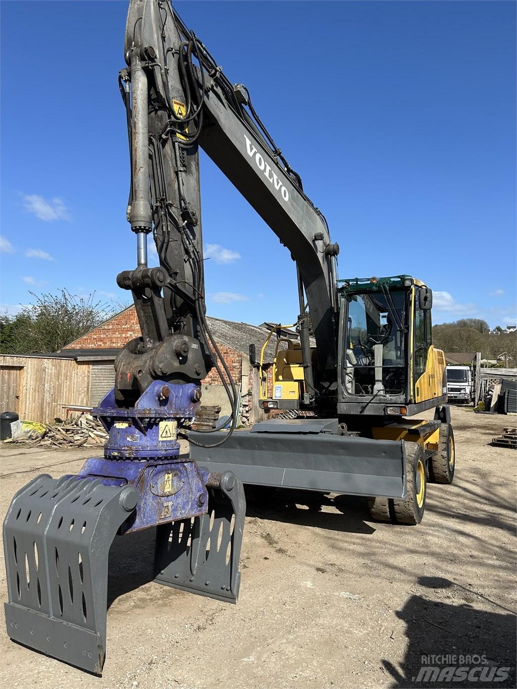  Excavator Volvo Mobilbagger