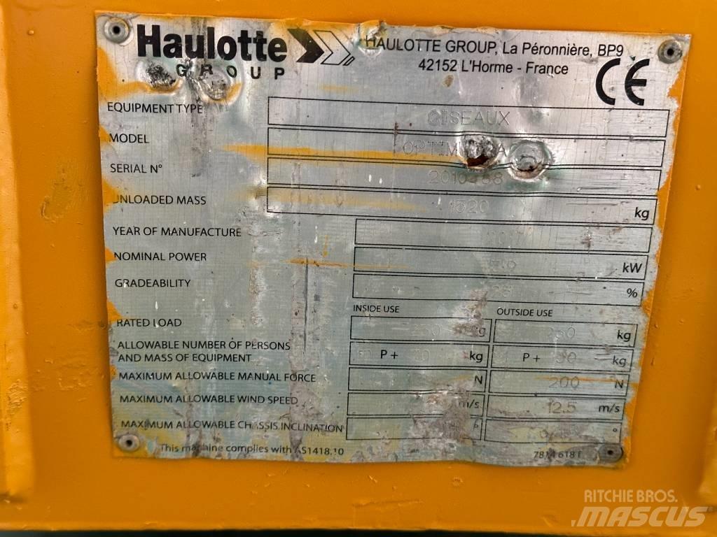 Haulotte OPTIMUM 8 Scheren-Arbeitsbühnen