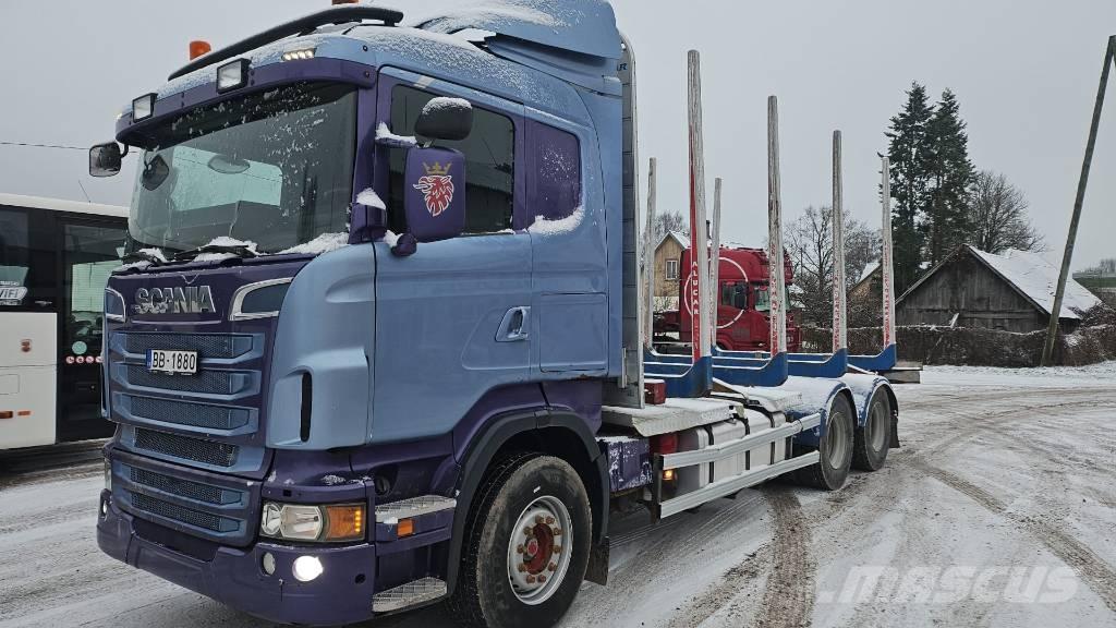 Scania R 500 Holztransporter