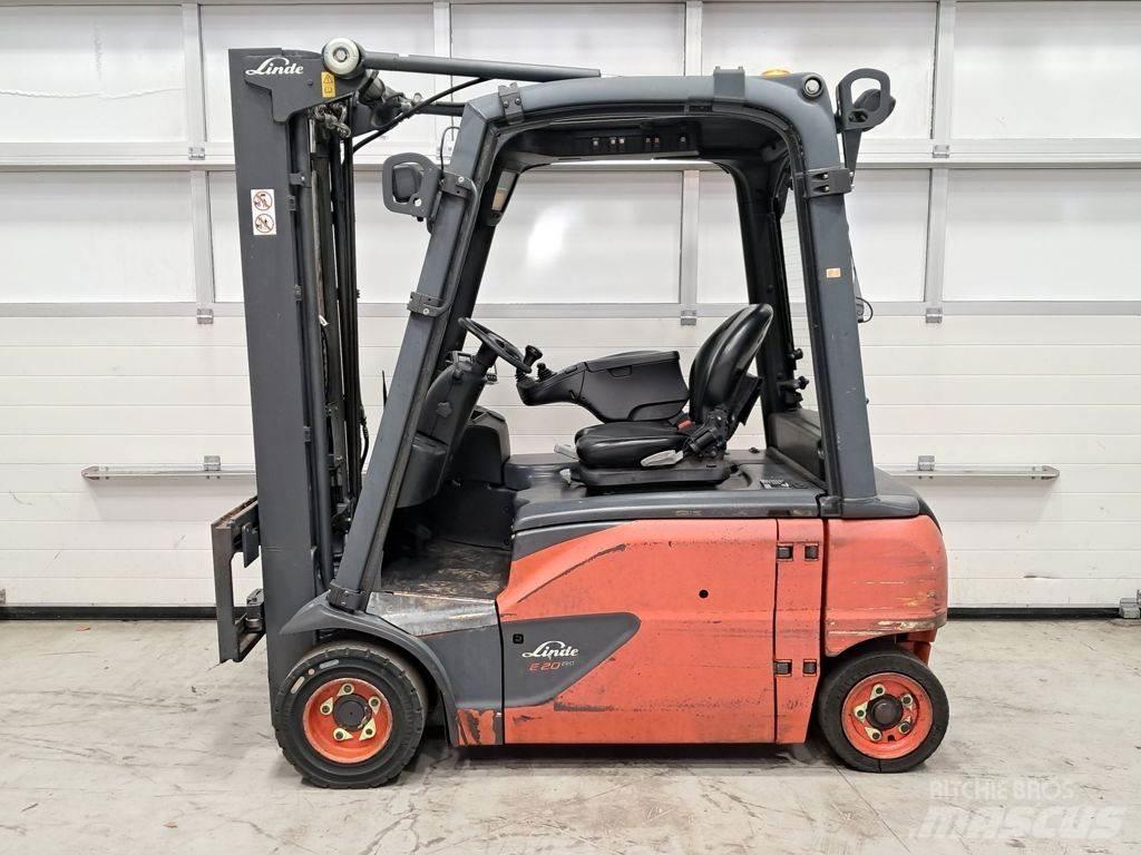 Linde E20PL-02 Elektrostapler