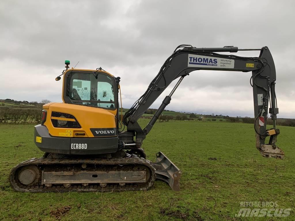 Volvo ECR 88 D Midibagger  7t - 12t