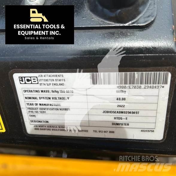 JCB HTD5E Minidumper