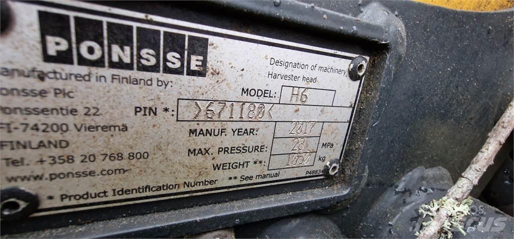 Ponsse Ergo 8wd Harvester